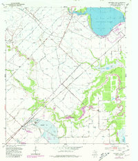 preview thumbnail of historical topo map of Fort Bend County, TX in 1953