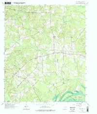 Download a high-resolution, GPS-compatible USGS topo map for Smithland, TX (1975 edition)