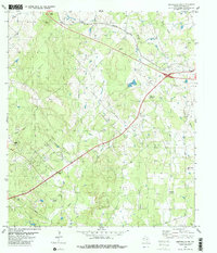 Download a high-resolution, GPS-compatible USGS topo map for Smithville NW, TX (1982 edition)