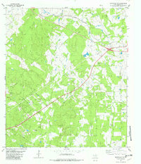 Download a high-resolution, GPS-compatible USGS topo map for Smithville NW, TX (1982 edition)