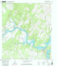Download a high-resolution, GPS-compatible USGS topo map for Smithwick, TX (1987 edition)