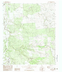 Download a high-resolution, GPS-compatible USGS topo map for Smoky Draw, TX (1984 edition)