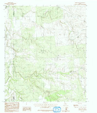 Download a high-resolution, GPS-compatible USGS topo map for Smoky Draw, TX (1991 edition)