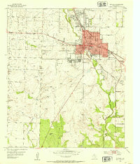 Download a high-resolution, GPS-compatible USGS topo map for Snyder, TX (1953 edition)