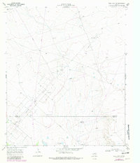 Download a high-resolution, GPS-compatible USGS topo map for Soda Lake NW, TX (1981 edition)