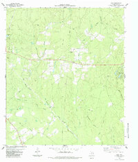 Download a high-resolution, GPS-compatible USGS topo map for Soda, TX (1984 edition)