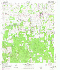 Download a high-resolution, GPS-compatible USGS topo map for Somerset, TX (1982 edition)
