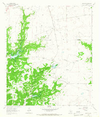 preview thumbnail of historical topo map of Sutton County, TX in 1964