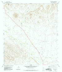 Download a high-resolution, GPS-compatible USGS topo map for Sosa Peak, TX (1992 edition)