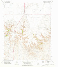 Download a high-resolution, GPS-compatible USGS topo map for Sourdough Creek, TX (1976 edition)