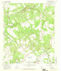 Download a high-resolution, GPS-compatible USGS topo map for South Bend, TX (1970 edition)