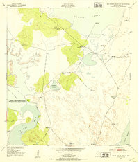 Download a high-resolution, GPS-compatible USGS topo map for South Bird Island NW, TX (1953 edition)