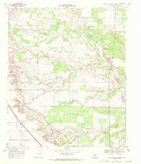 Download a high-resolution, GPS-compatible USGS topo map for South Dokegood Creek, TX (1971 edition)