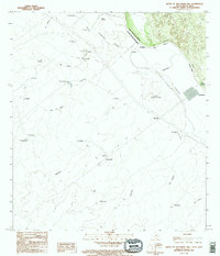 preview thumbnail of historical topo map of Webb County, TX in 1983