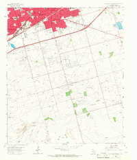 Download a high-resolution, GPS-compatible USGS topo map for Southeast Midland, TX (1966 edition)
