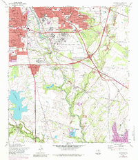 Download a high-resolution, GPS-compatible USGS topo map for Southton, TX (1984 edition)