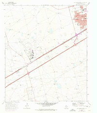 Download a high-resolution, GPS-compatible USGS topo map for Southwest Midland, TX (1975 edition)