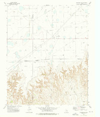 Download a high-resolution, GPS-compatible USGS topo map for Spearman SE, TX (1976 edition)