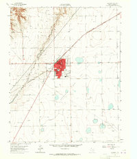 Download a high-resolution, GPS-compatible USGS topo map for Spearman, TX (1965 edition)