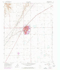 Download a high-resolution, GPS-compatible USGS topo map for Spearman, TX (1977 edition)