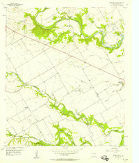 Download a high-resolution, GPS-compatible USGS topo map for Speegleville, TX (1957 edition)