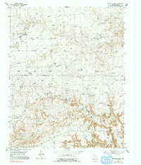 preview thumbnail of historical topo map of Moore County, TX in 1953