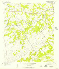Download a high-resolution, GPS-compatible USGS topo map for Spring Creek Gap, TX (1957 edition)