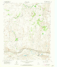 preview thumbnail of historical topo map of Wheeler County, TX in 1962