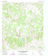 Download a high-resolution, GPS-compatible USGS topo map for Spring Seat, TX (1983 edition)