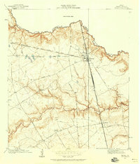 1916 Map of Spring, 1958 Print