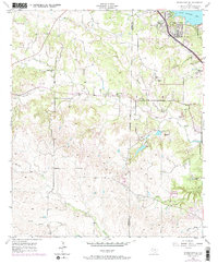 Download a high-resolution, GPS-compatible USGS topo map for Springtown SE, TX (1969 edition)