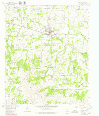 Download a high-resolution, GPS-compatible USGS topo map for Springtown, TX (1979 edition)