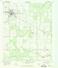 Download a high-resolution, GPS-compatible USGS topo map for Spur, TX (1970 edition)