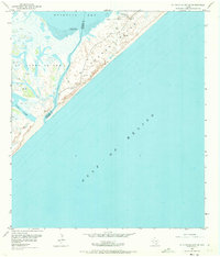 Download a high-resolution, GPS-compatible USGS topo map for St Charles Bay SE, TX (1973 edition)