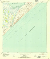 Download a high-resolution, GPS-compatible USGS topo map for St Charles Bay SE, TX (1954 edition)