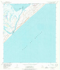 Download a high-resolution, GPS-compatible USGS topo map for St Charles Bay SE, TX (1977 edition)