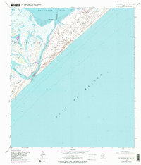 Download a high-resolution, GPS-compatible USGS topo map for St Charles Bay SE, TX (1976 edition)