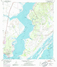 Download a high-resolution, GPS-compatible USGS topo map for St Charles Bay, TX (1985 edition)