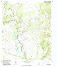 Download a high-resolution, GPS-compatible USGS topo map for Stanmire Lake, TX (1991 edition)