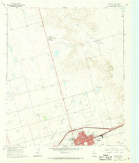 1966 Map of Stanton, 1968 Print