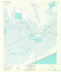 Download a high-resolution, GPS-compatible USGS topo map for Star Lake, TX (1964 edition)