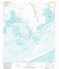 preview thumbnail of historical topo map of Jefferson County, TX in 1994