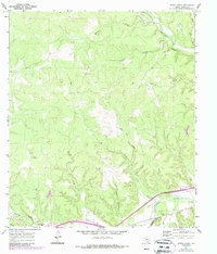 Download a high-resolution, GPS-compatible USGS topo map for Stark Creek, TX (1987 edition)