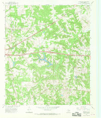 Download a high-resolution, GPS-compatible USGS topo map for Starrville, TX (1969 edition)