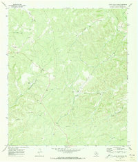 Download a high-resolution, GPS-compatible USGS topo map for Steel Star Draw, TX (1973 edition)