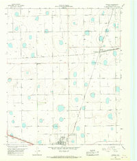preview thumbnail of historical topo map of Floyd County, TX in 1966