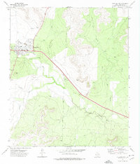 Download a high-resolution, GPS-compatible USGS topo map for Sterling City, TX (1974 edition)