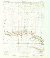 Download a high-resolution, GPS-compatible USGS topo map for Stevens SW, TX (1966 edition)