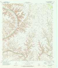 Download a high-resolution, GPS-compatible USGS topo map for Still Canyon, TX (1976 edition)