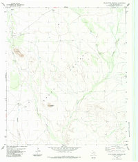 Download a high-resolution, GPS-compatible USGS topo map for Straddlebug Mountain, TX (1984 edition)